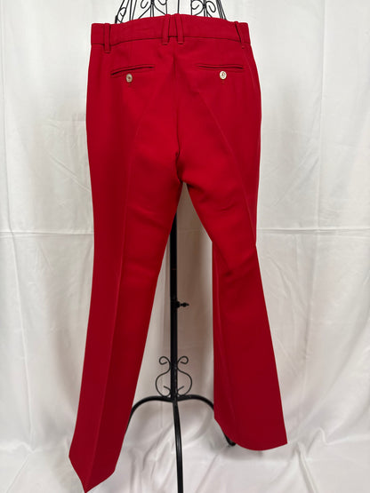 Gucci Tailleur con Dettagli Ruffled Rosso - Pally Vintage Closet