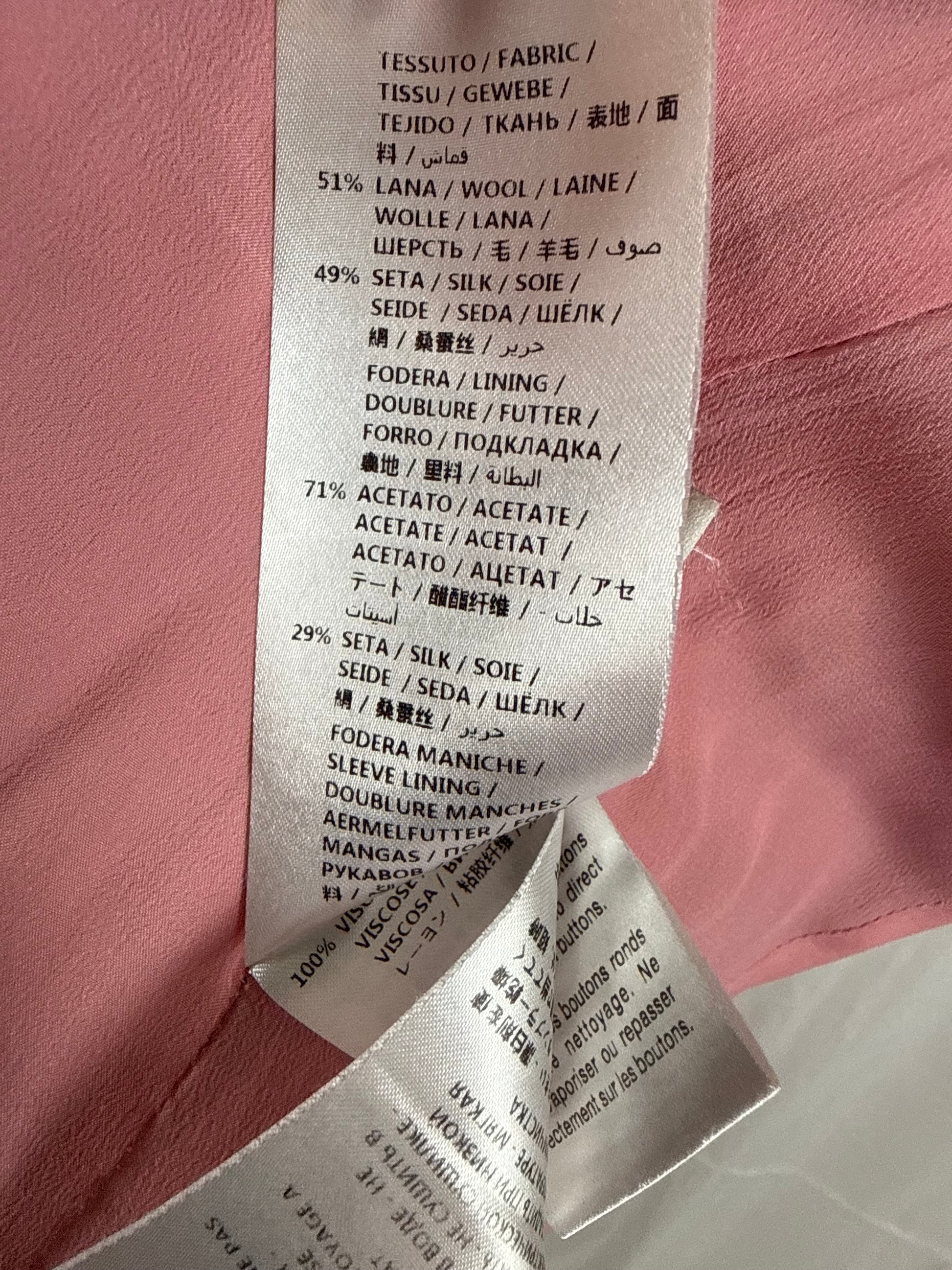 Gucci Tailleur con Dettagli Ruffled Rosso - Pally Vintage Closet