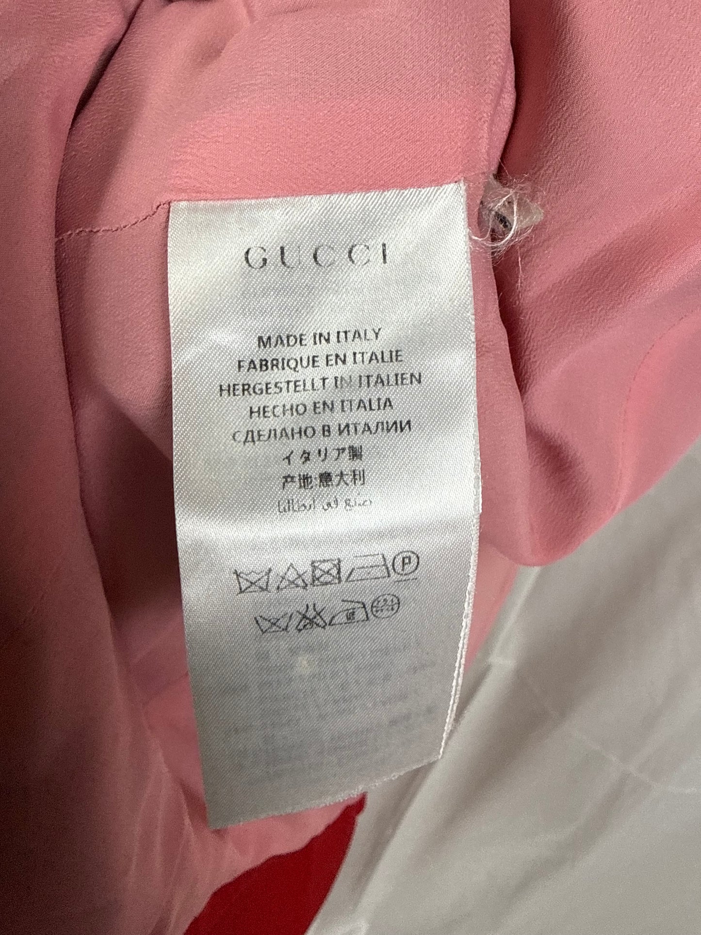 Gucci Tailleur con Dettagli Ruffled Rosso - Pally Vintage Closet