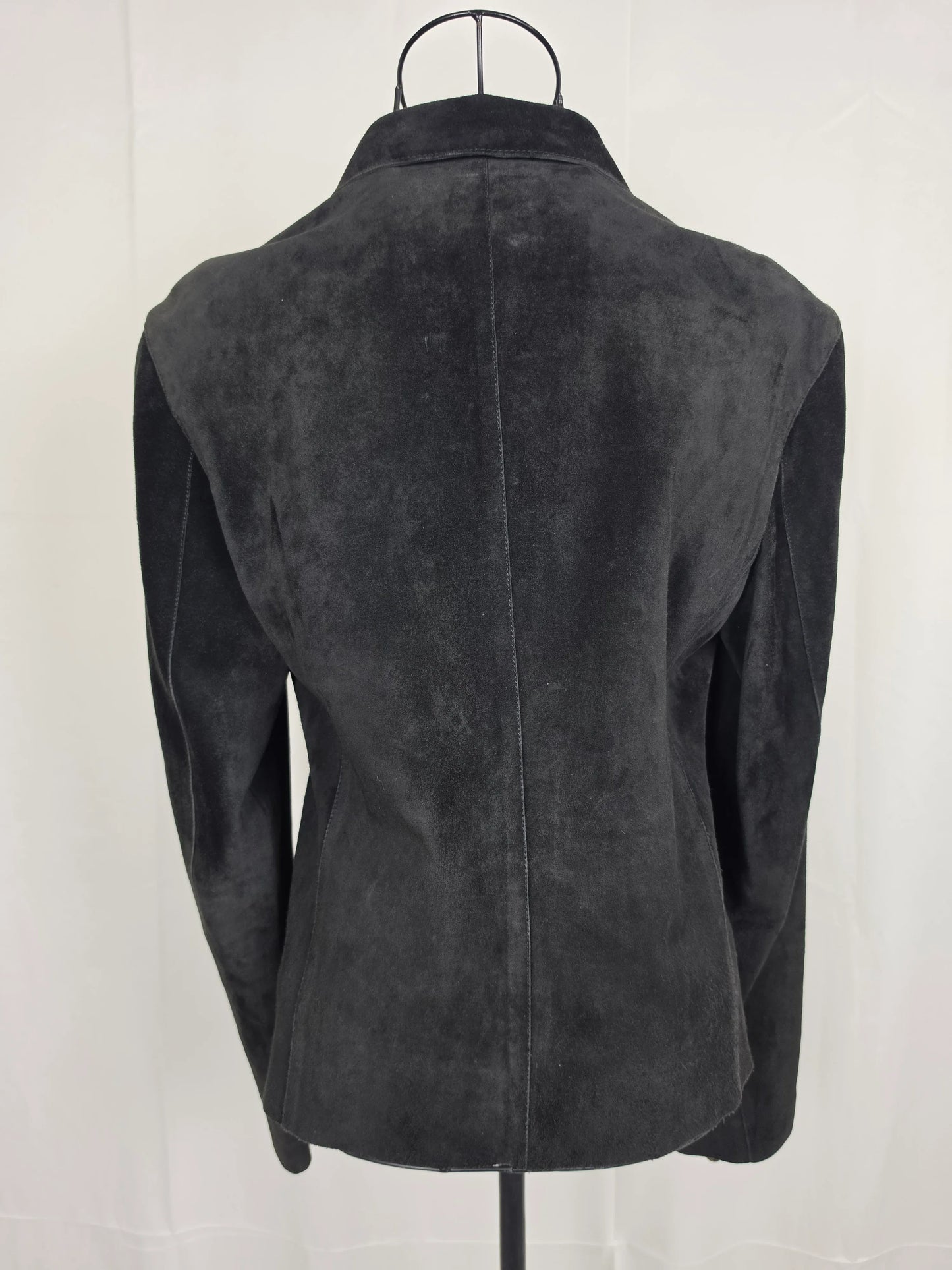 Gucci-Tom-Ford-Giacca-Biker-in-Pregiato-Camoscio-Nero-70263519347012 - Pally Vintage Closet