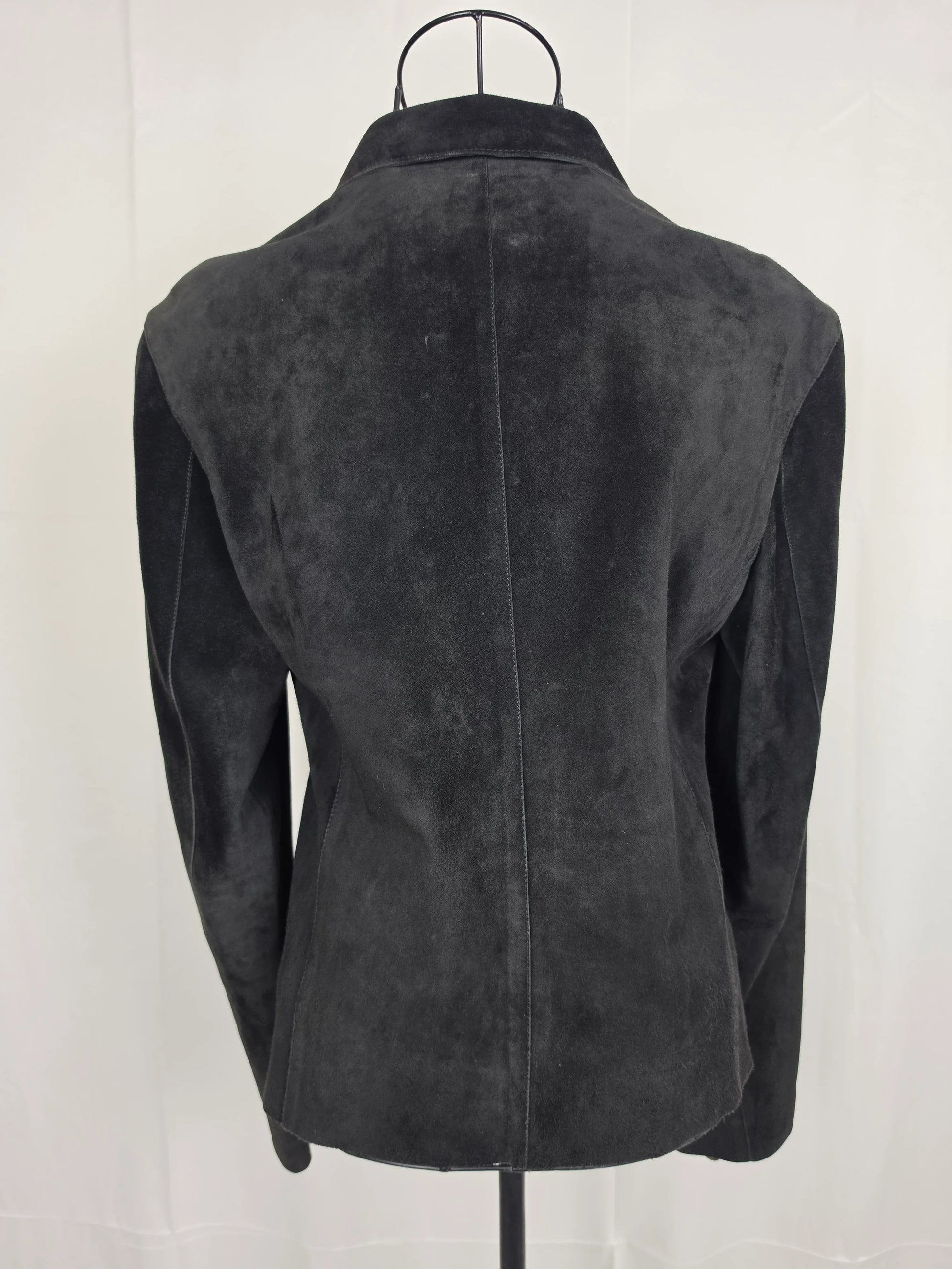 Gucci-Tom-Ford-Giacca-Biker-in-Pregiato-Camoscio-Nero-70263519347012 - Pally Vintage Closet