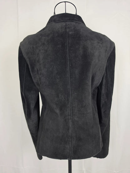 Gucci-Tom-Ford-Giacca-Biker-in-Pregiato-Camoscio-Nero-70263519347012 - Pally Vintage Closet
