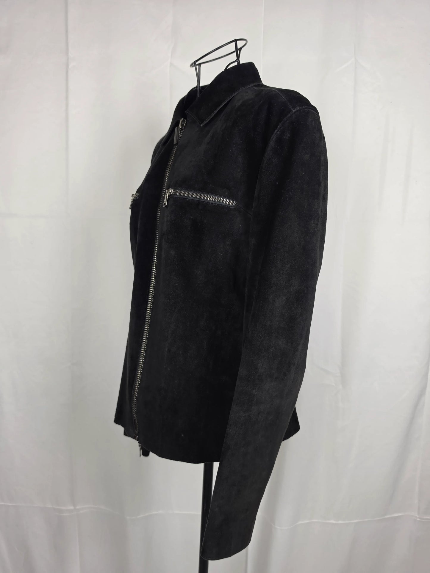 Gucci-Tom-Ford-Giacca-Biker-in-Pregiato-Camoscio-Nero-70263519412548 - Pally Vintage Closet