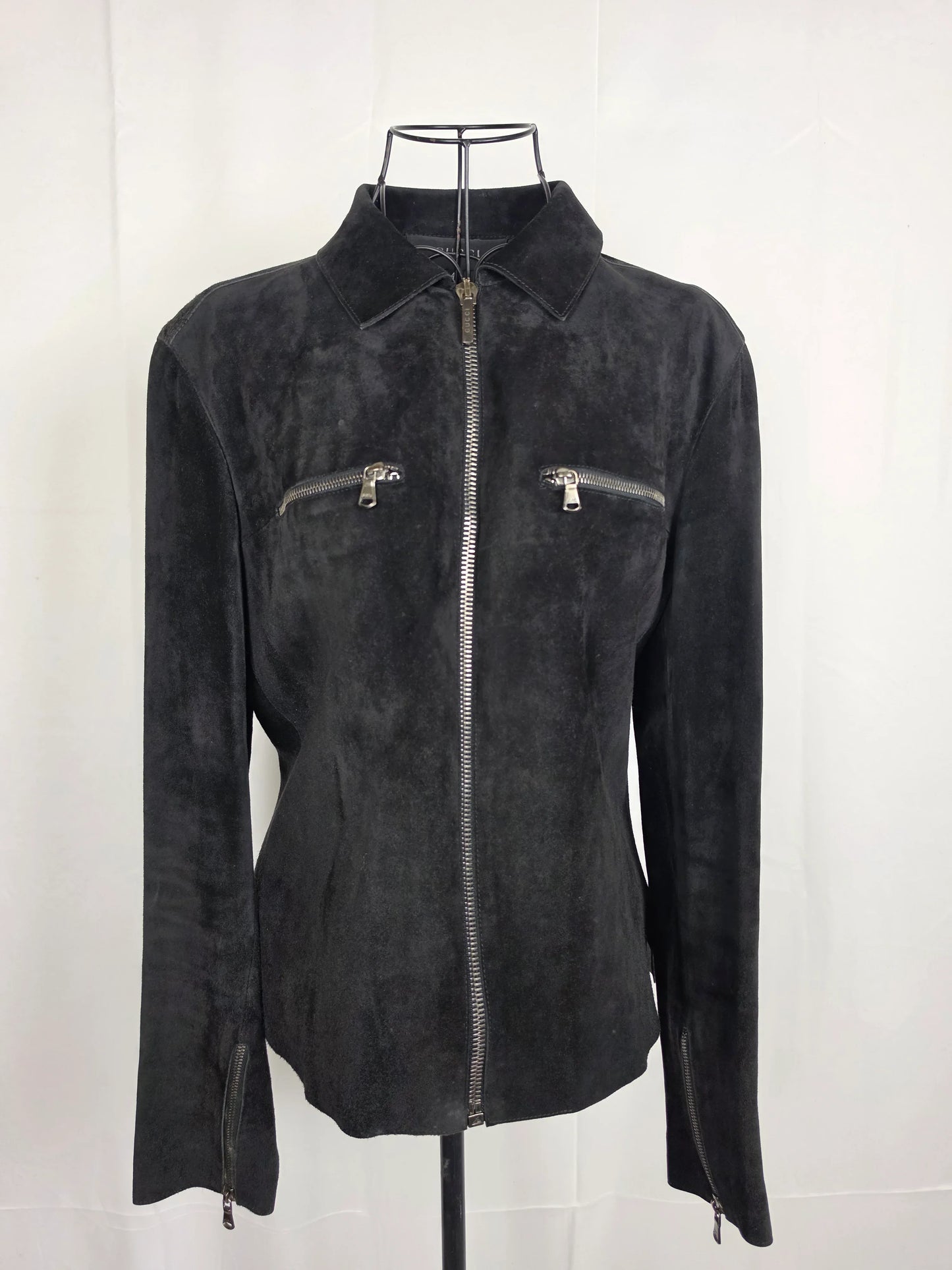 Gucci-Tom-Ford-Giacca-Biker-in-Pregiato-Camoscio-Nero-70263519478084 - Pally Vintage Closet