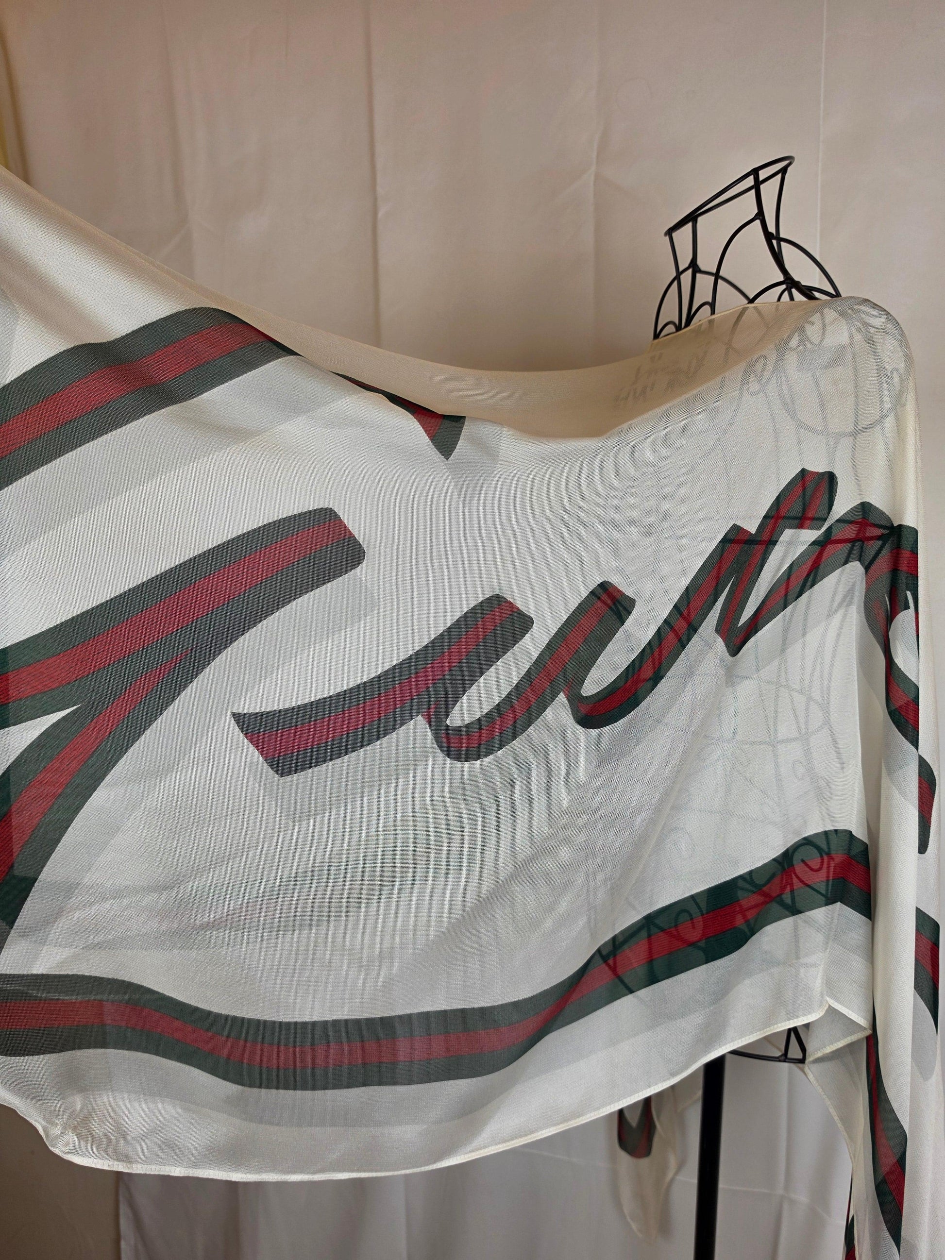 Gucci-Vintage-Stola-in-Chiffon-Bianco-70263515971908 - Pally Vintage Closet