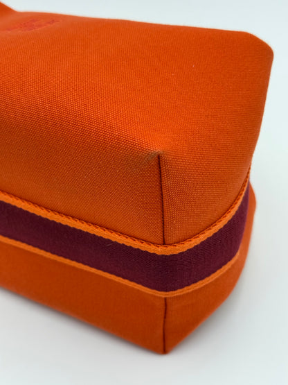 Hermès Pouch Bride-à-Brac GM Orange Feu - Pally Vintage Closet