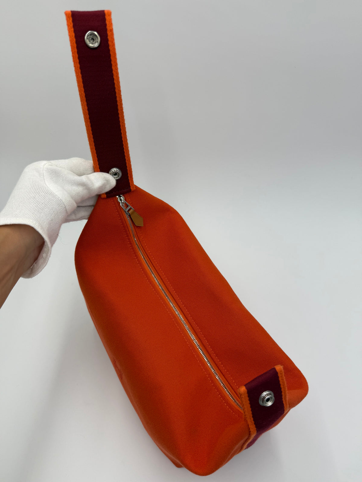 Hermès Pouch Bride-à-Brac GM Orange Feu - Pally Vintage Closet