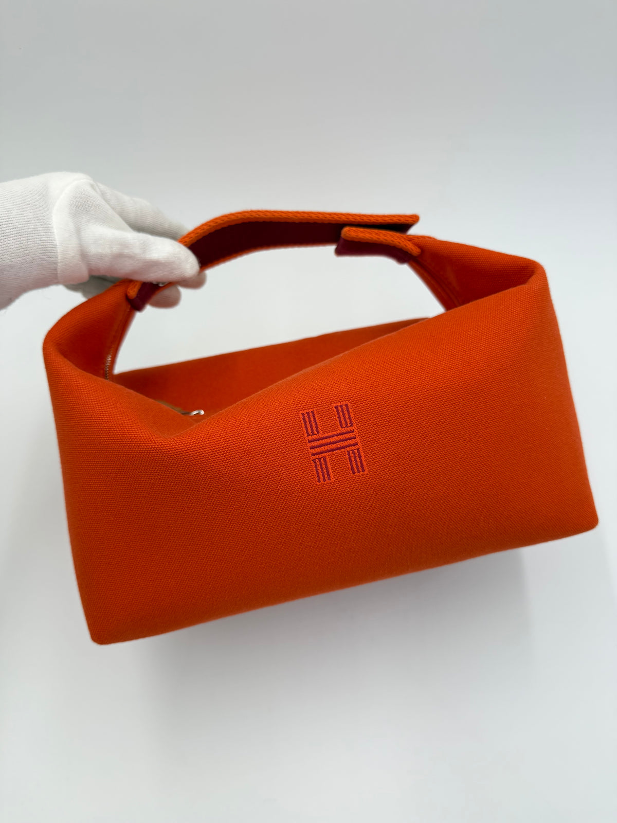 Hermès Pouch Bride-à-Brac GM Orange Feu - Pally Vintage Closet