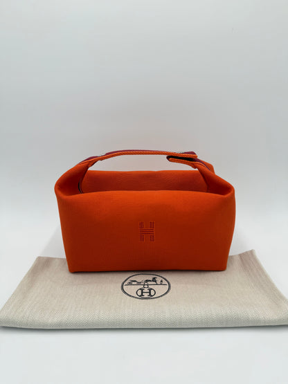 Hermès Pouch Bride-à-Brac GM Orange Feu - Pally Vintage Closet