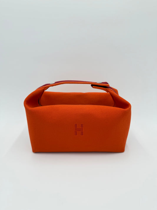 Hermès Pouch Bride-à-Brac GM Orange Feu - Pally Vintage Closet