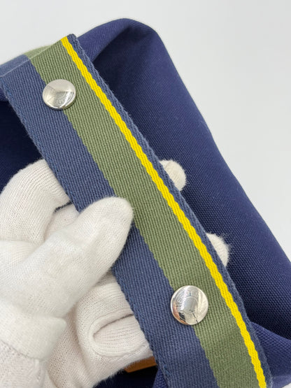 Hermès Pouch Bride-à-Brac H Pavillon PM Bleu Marine - Pally Vintage Closet