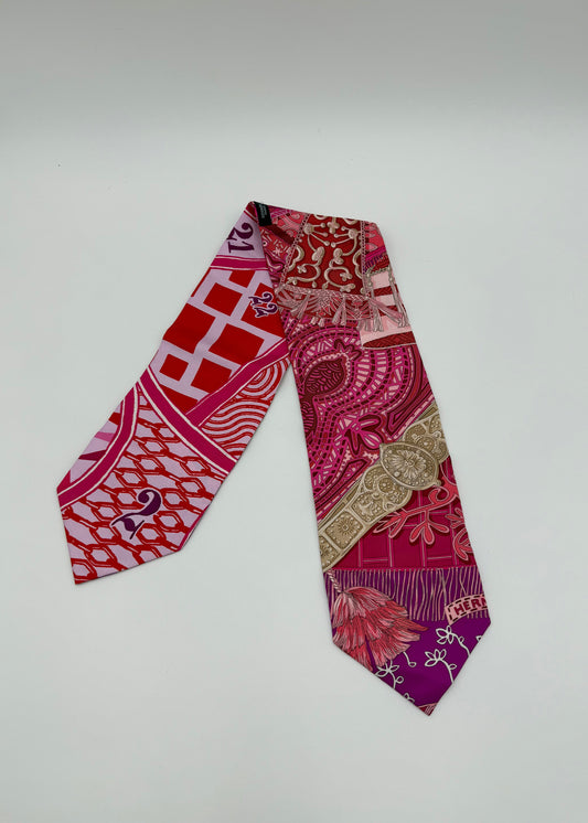 Hermès Twilly in Seta Multicolore