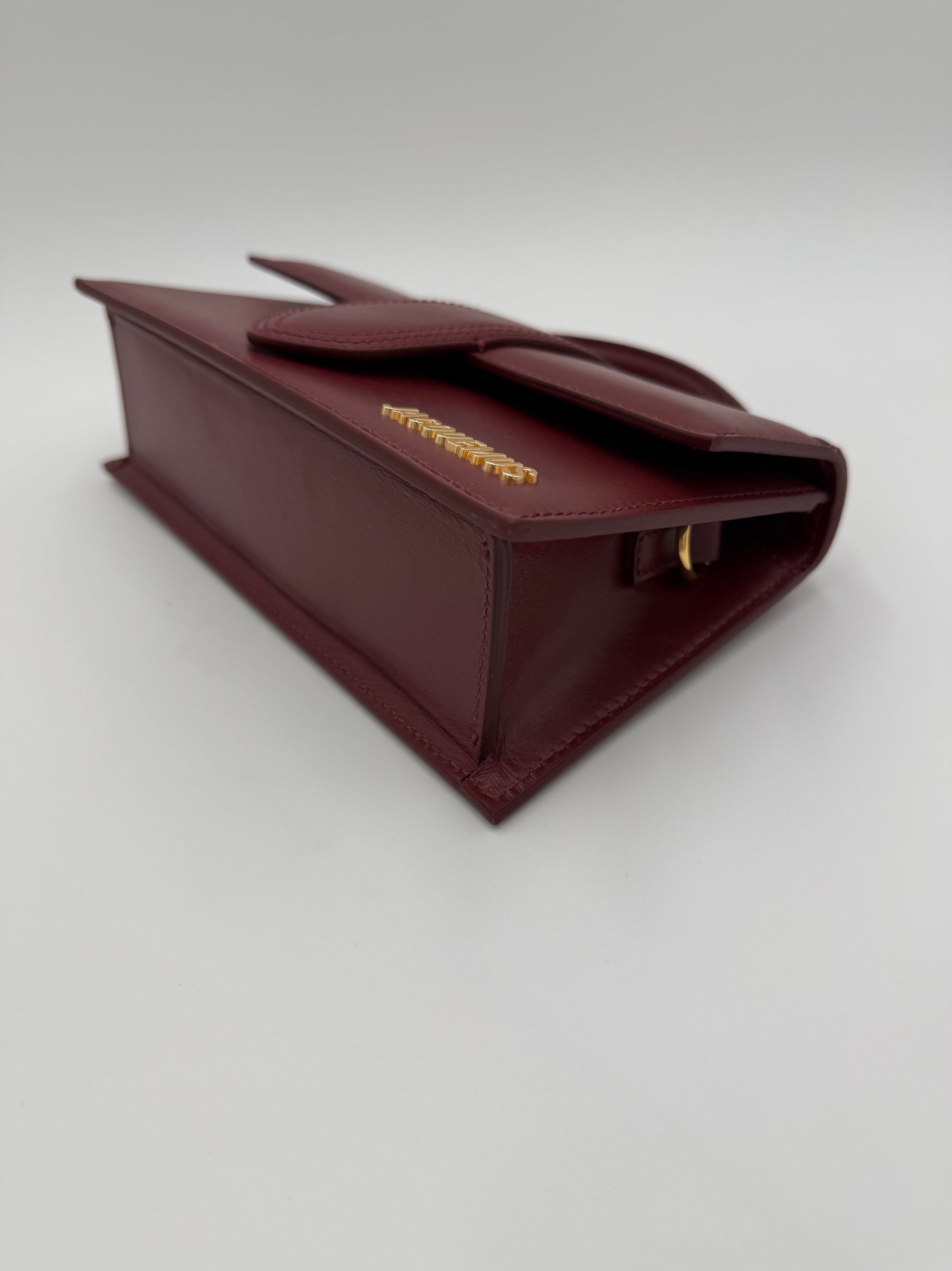 Jacquemus Borsa Le Grand Bambino Bordeaux - Pally Vintage Closet