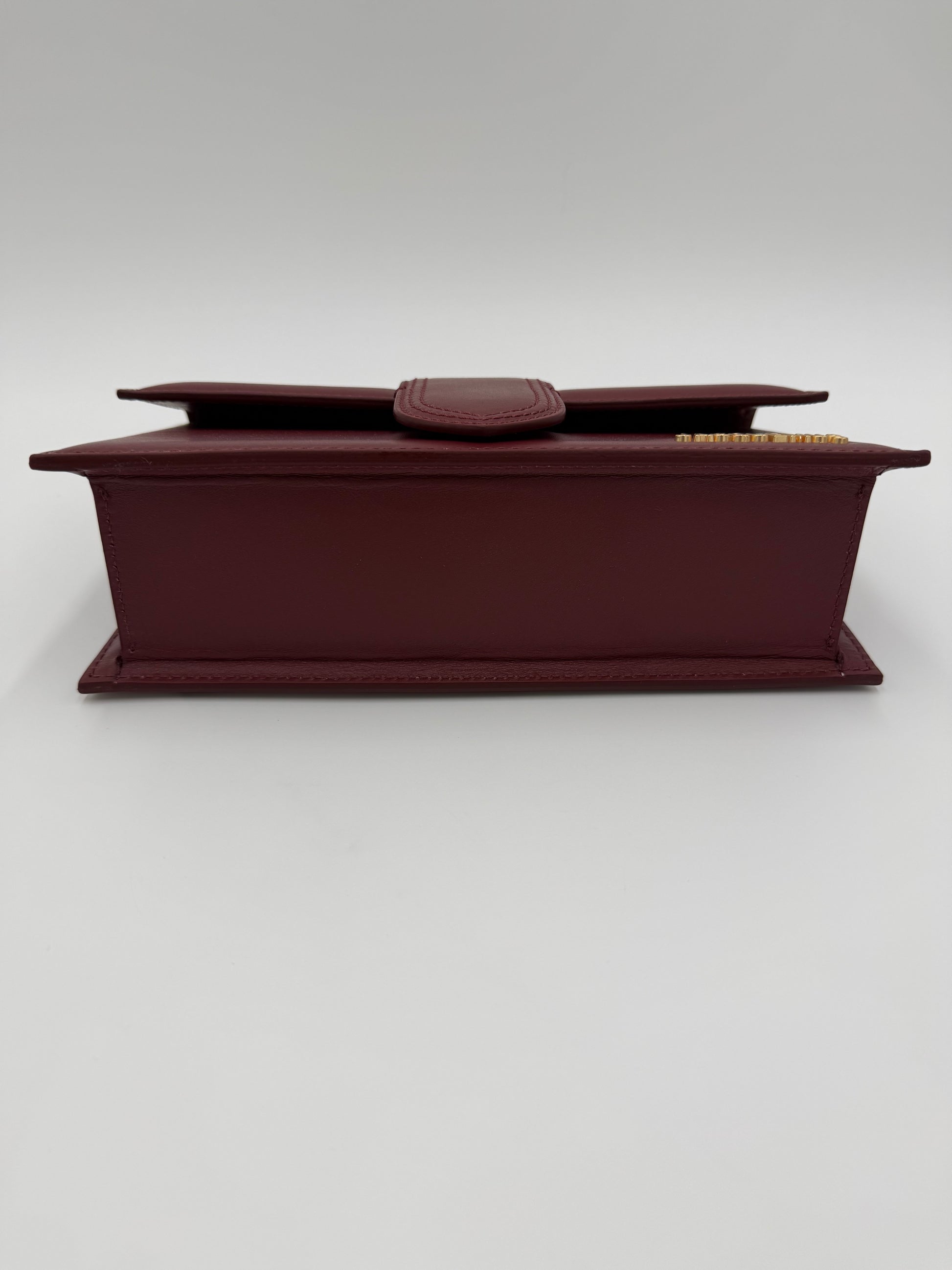 Jacquemus Borsa Le Grand Bambino Bordeaux - Pally Vintage Closet