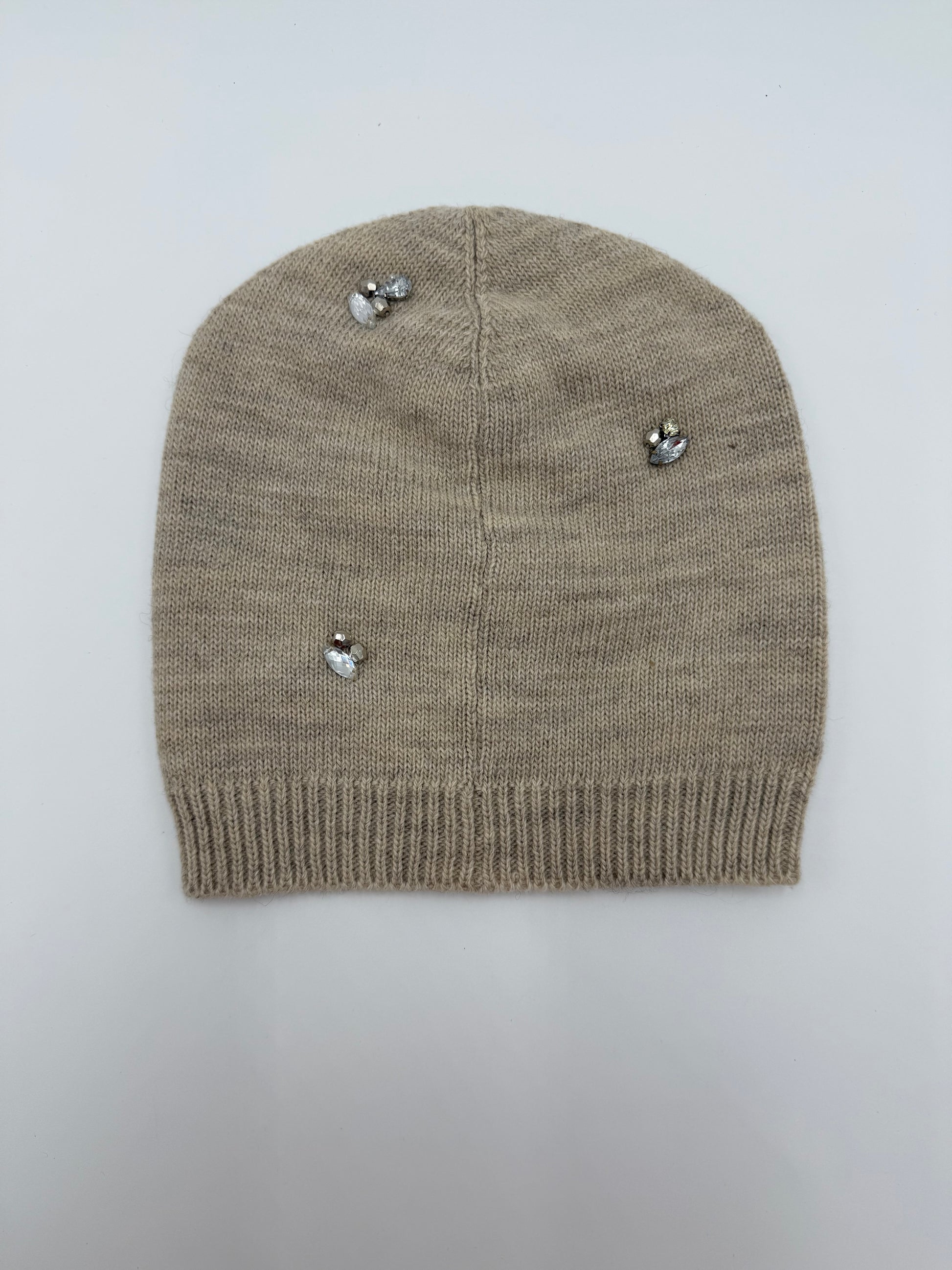 Jimmy Choo Berretto in Lana Cashmere con Dettagli Gioiello - Pally Vintage Closet