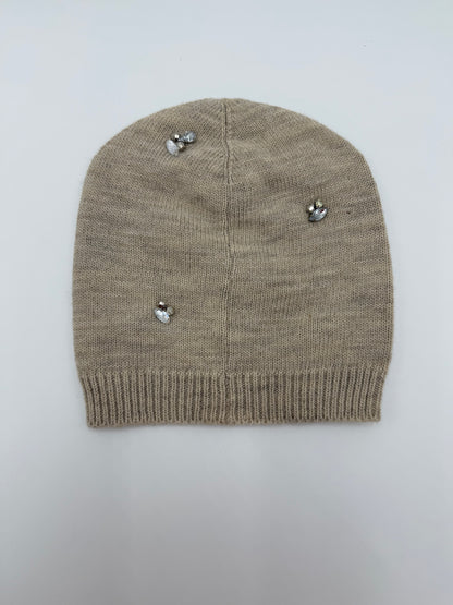 Jimmy Choo Berretto in Lana Cashmere con Dettagli Gioiello - Pally Vintage Closet