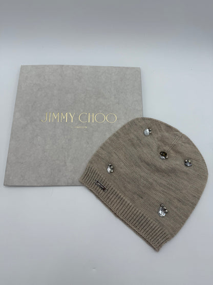 Jimmy Choo Berretto in Lana Cashmere con Dettagli Gioiello - Pally Vintage Closet