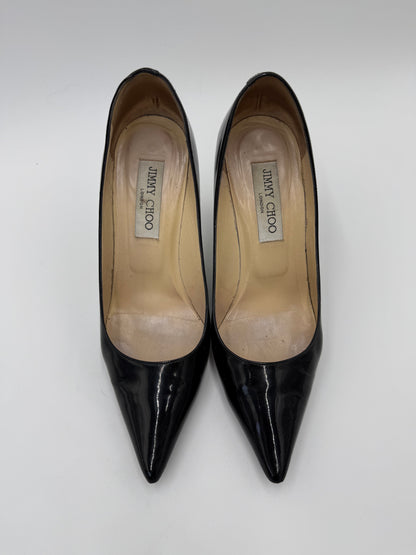 Jimmy Choo Décolleté Vintage Agnes 247 Vernice Nero