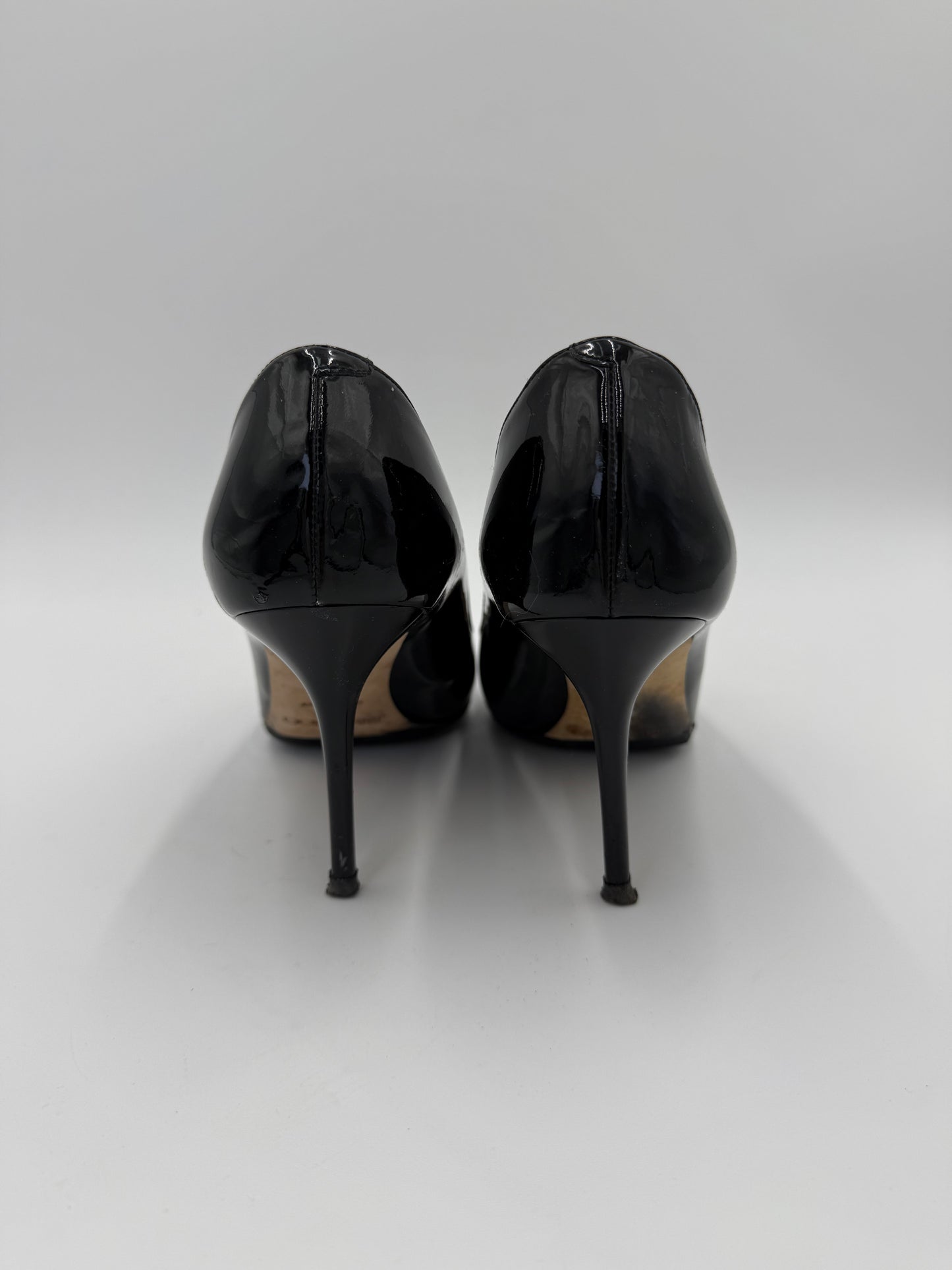 Jimmy Choo Décolleté Vintage Agnes 247 Vernice Nero