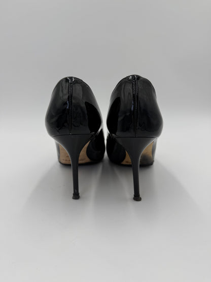 Jimmy Choo Décolleté Vintage Agnes 247 Vernice Nero
