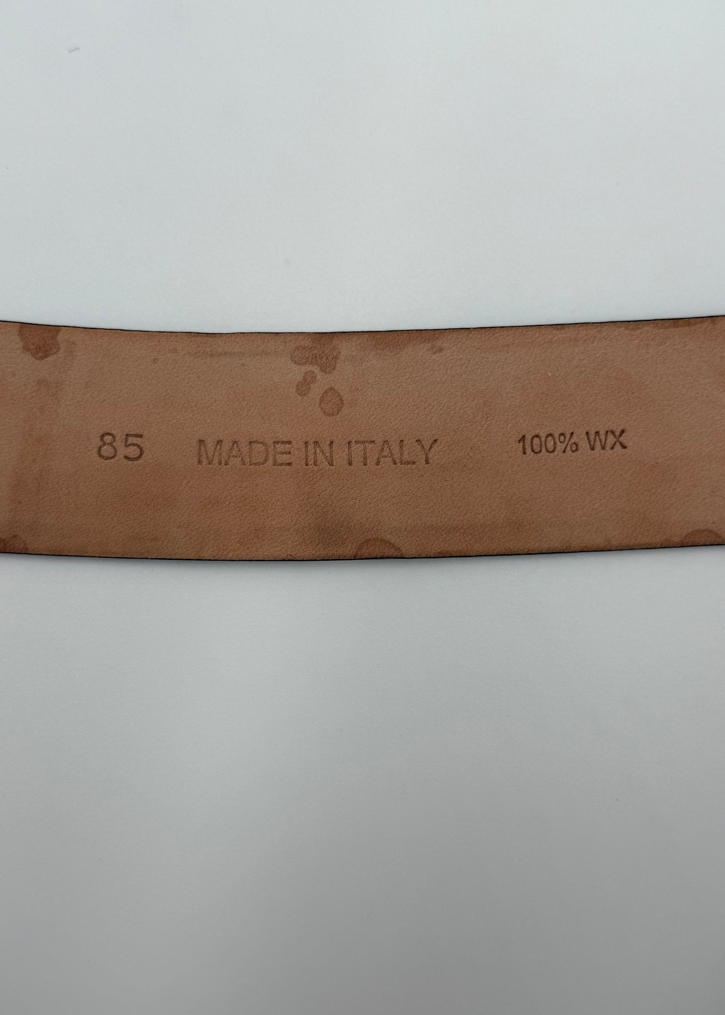 John Galliano Cintura Newspaper Collection Vintage Bianca