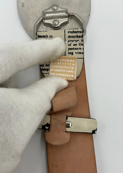 John-Galliano-Cintura-Newspaper-Collection-Vintage-Bianca-66784560218436 - Pally Vintage Closet