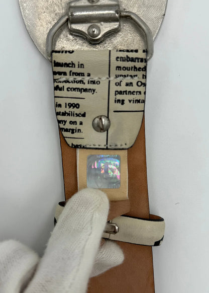 John-Galliano-Cintura-Newspaper-Collection-Vintage-Bianca-66784560251204 - Pally Vintage Closet
