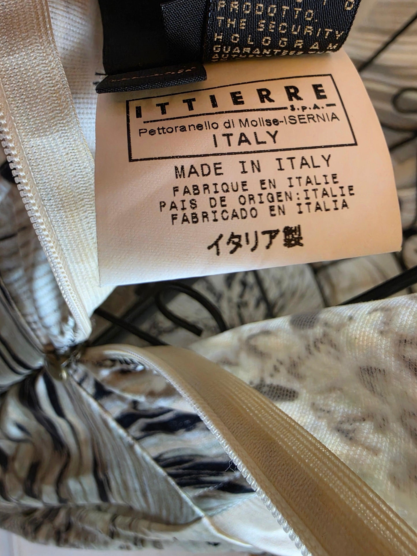 Just Cavalli Abito Lungo Vintage in Misto Seta Animalier - Pally Vintage Closet