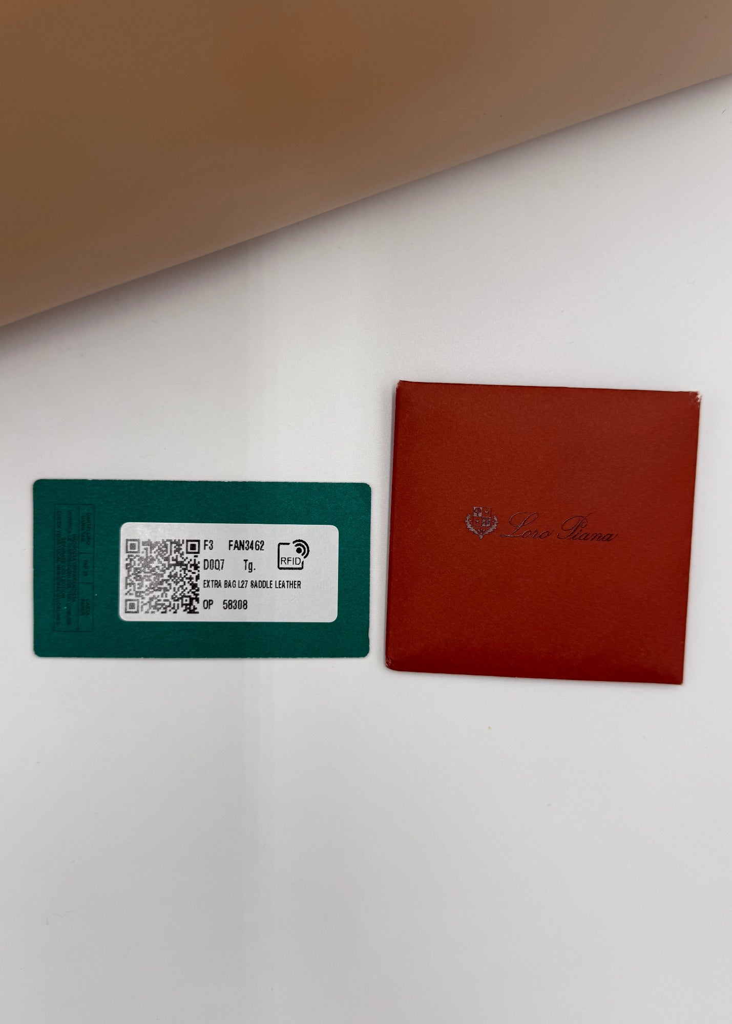 Loro Piana Borsa Extra L27 Light Mastic/Sun Gold