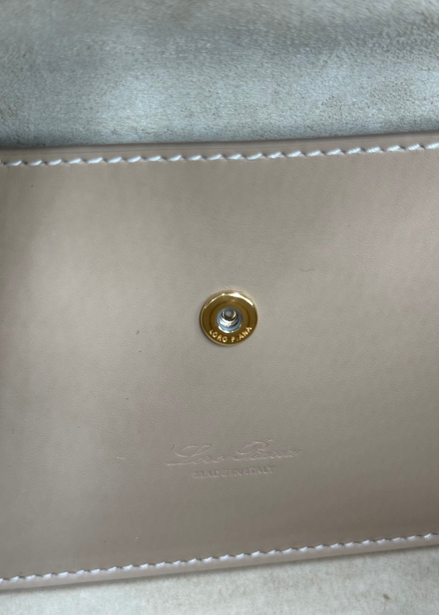 Loro Piana Borsa Extra L27 Light Mastic/Sun Gold