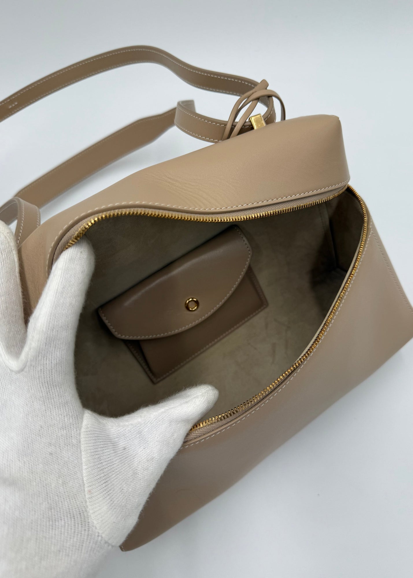 Loro Piana Borsa Extra L27 Light Mastic/Sun Gold