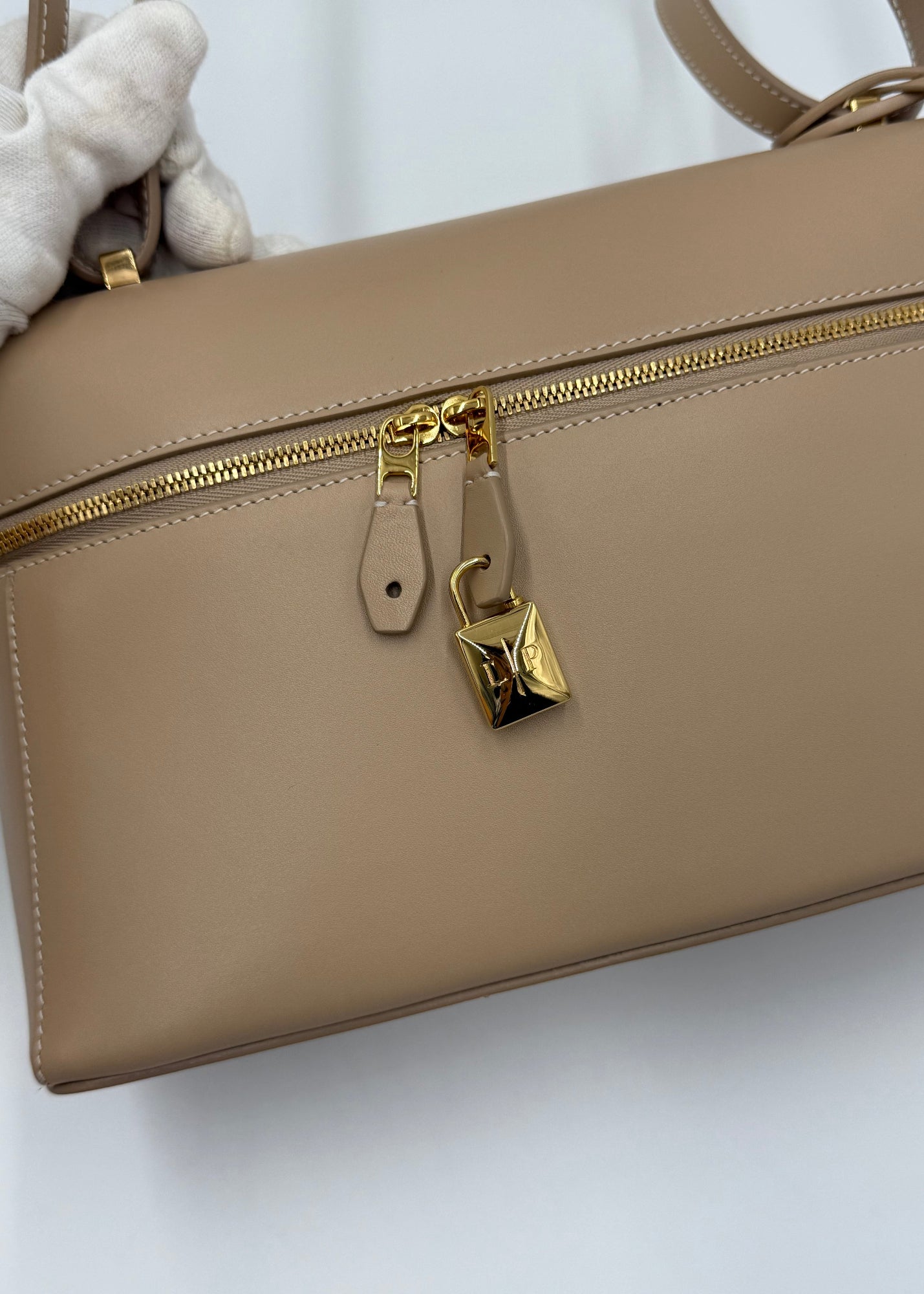 Loro Piana Borsa Extra L27 Light Mastic/Sun Gold