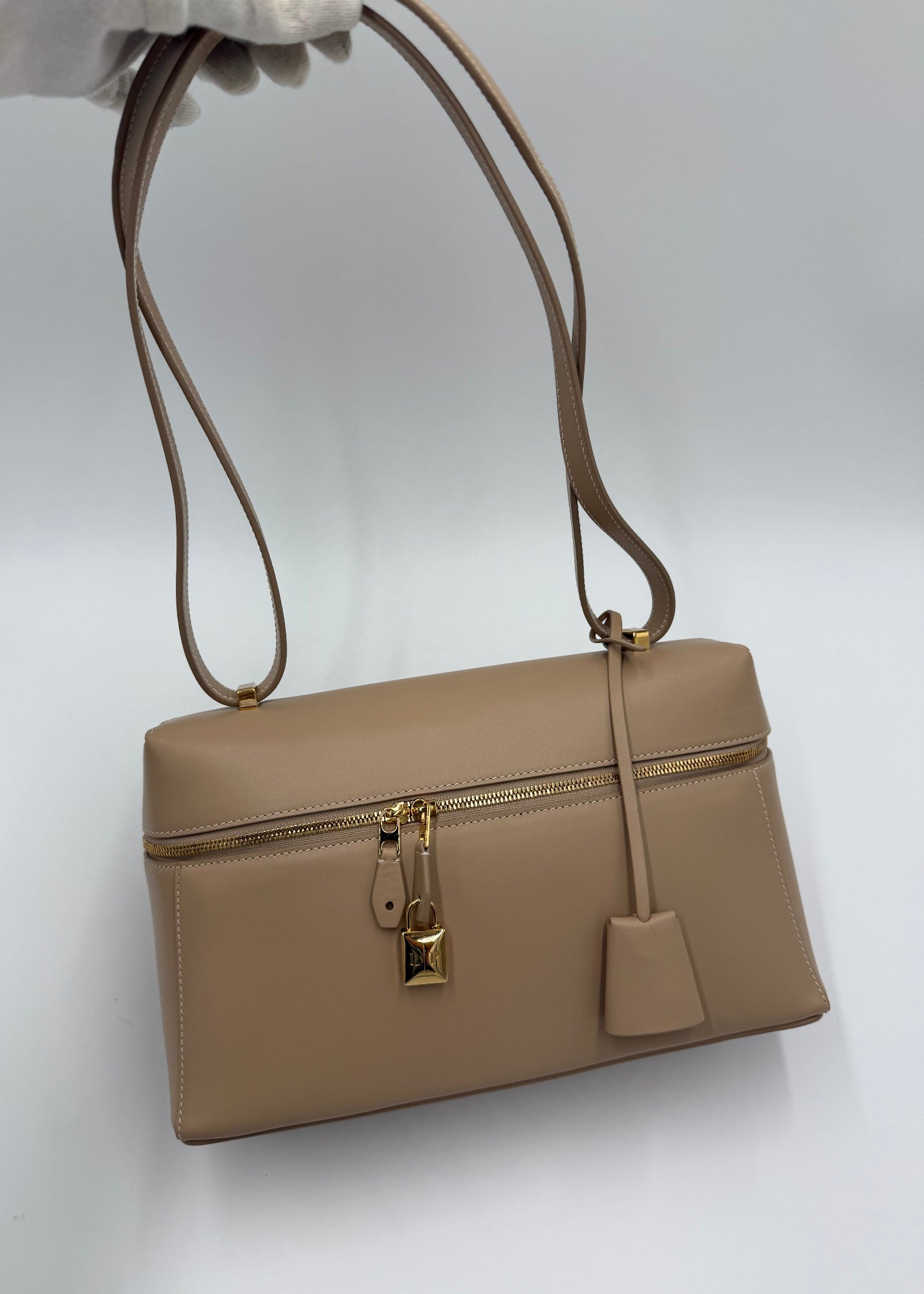 Loro Piana Borsa Extra L27 Light Mastic/Sun Gold