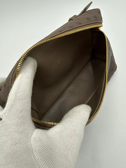 Loro-Piana-Borsa-Extra-Pocket-L19-Pelle-di-Struzzo-Taupe-70314482598212 - Pally Vintage Closet