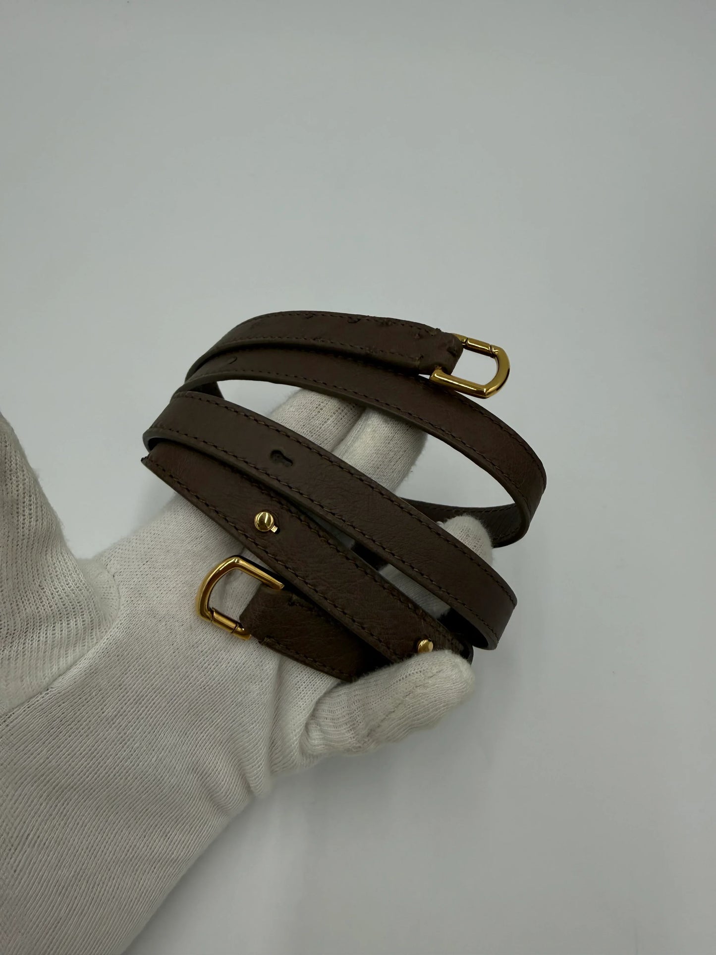 Loro-Piana-Borsa-Extra-Pocket-L19-Pelle-di-Struzzo-Taupe-70314483024196 - Pally Vintage Closet