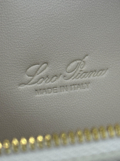 Loro Piana Borsa Extra Pocket L19 Pelle di Vitello Martellata Bianca - Pally Vintage Closet
