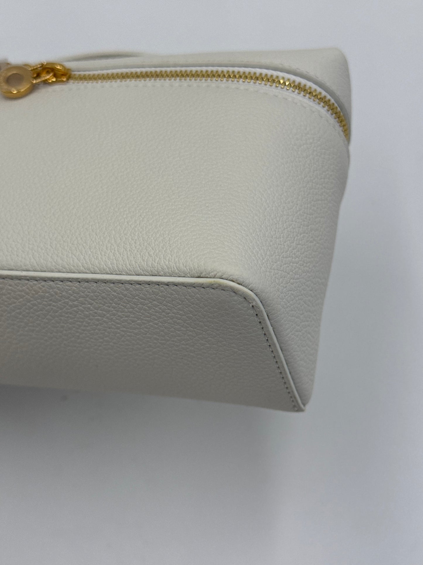 Loro Piana Borsa Extra Pocket L19 Pelle di Vitello Martellata Bianca - Pally Vintage Closet