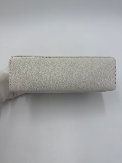Loro Piana Borsa Extra Pocket L19 Pelle di Vitello Martellata Bianca - Pally Vintage Closet