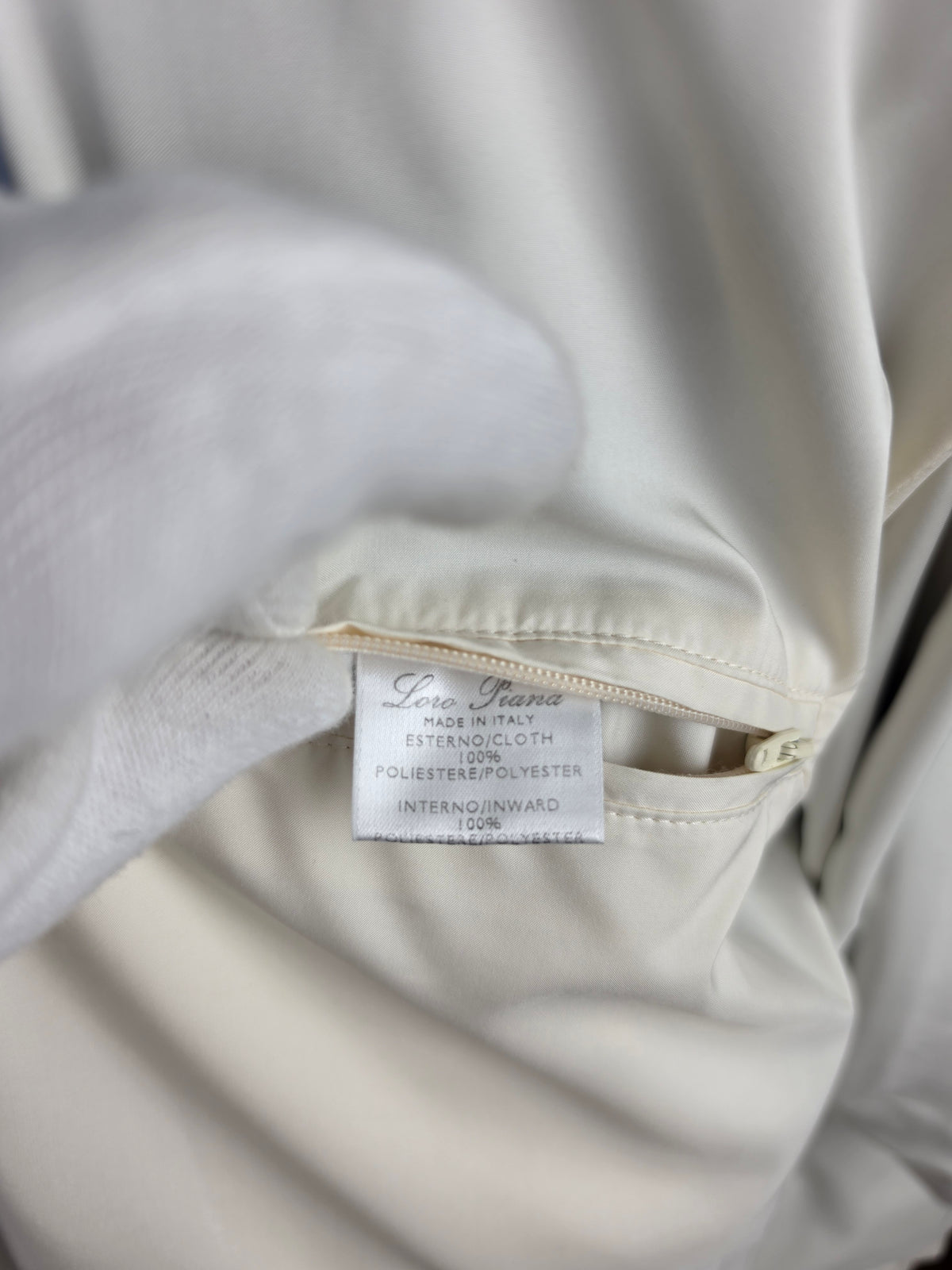 Loro Piana Piumino Vintage con Cappuccio Azzurro - Pally Vintage Closet