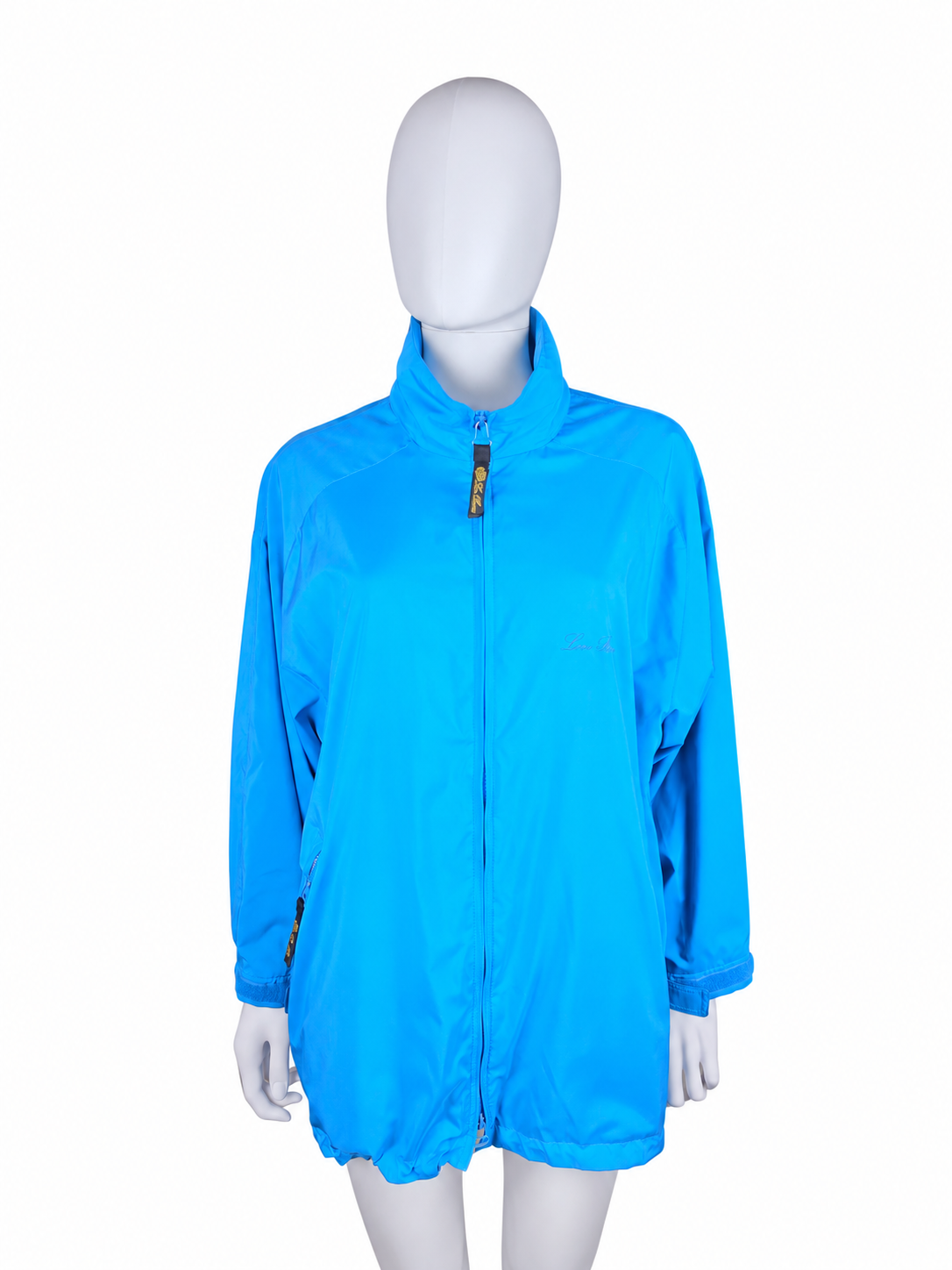 Loro Piana Piumino Vintage con Cappuccio Azzurro - Pally Vintage Closet