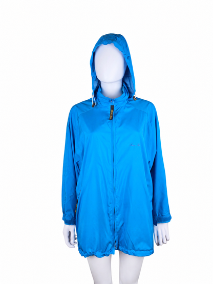Loro Piana Piumino Vintage con Cappuccio Azzurro - Pally Vintage Closet