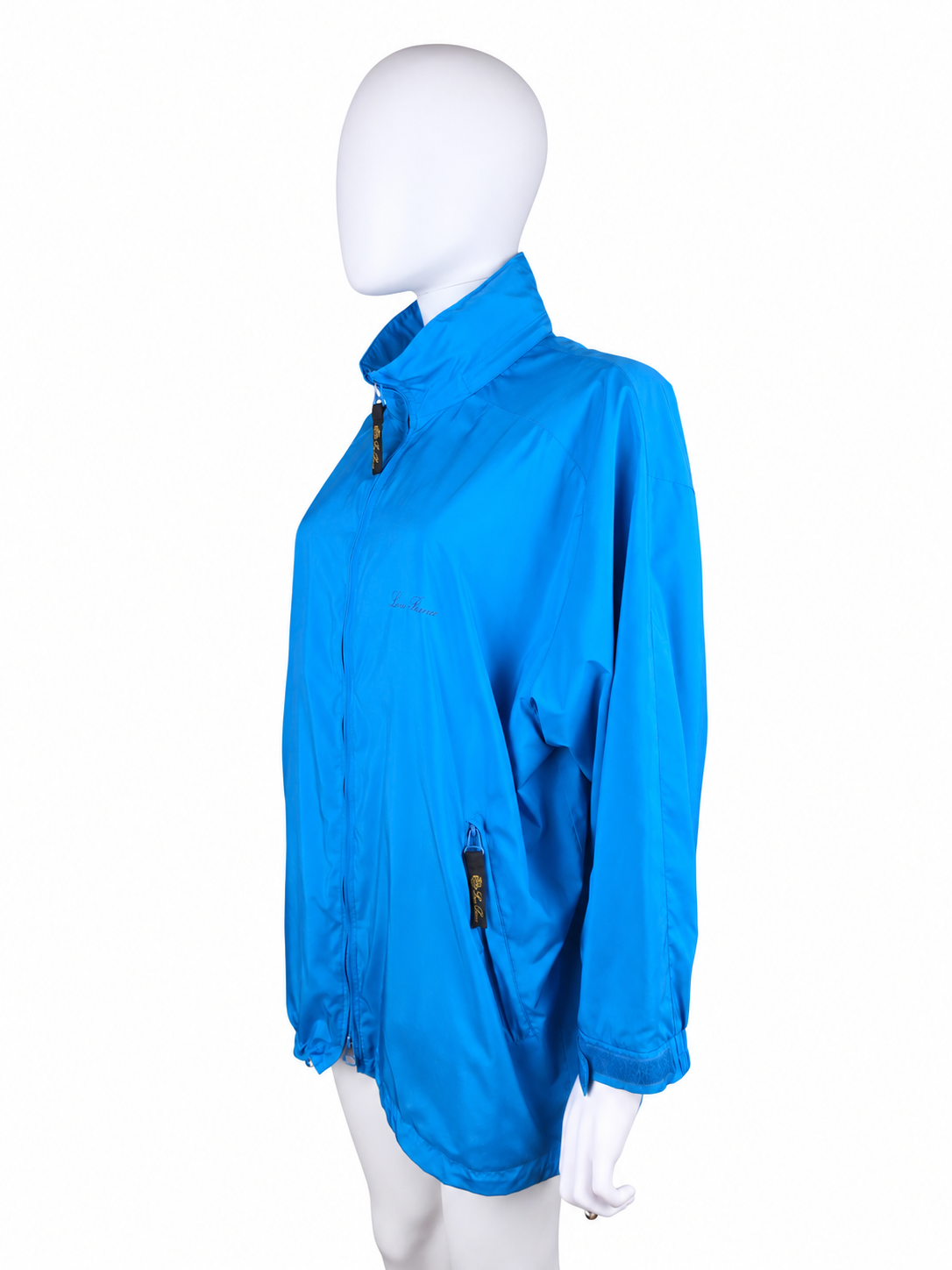 Loro Piana Piumino Vintage con Cappuccio Azzurro - Pally Vintage Closet