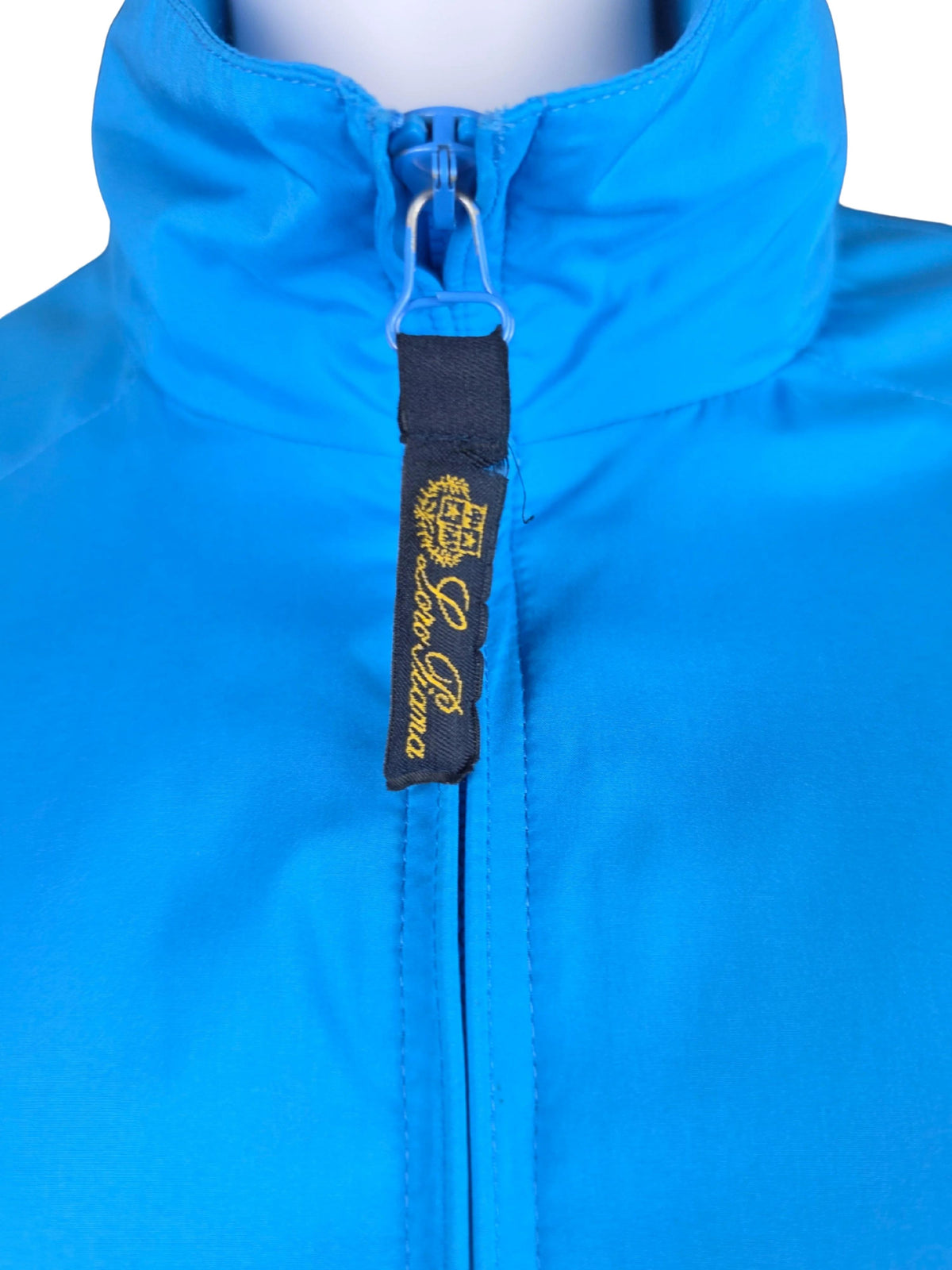 Loro Piana Piumino Vintage con Cappuccio Azzurro - Pally Vintage Closet
