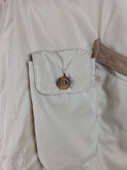Loro Piana Piumino Vintage con Maniche Staccabili Avorio - Pally Vintage Closet