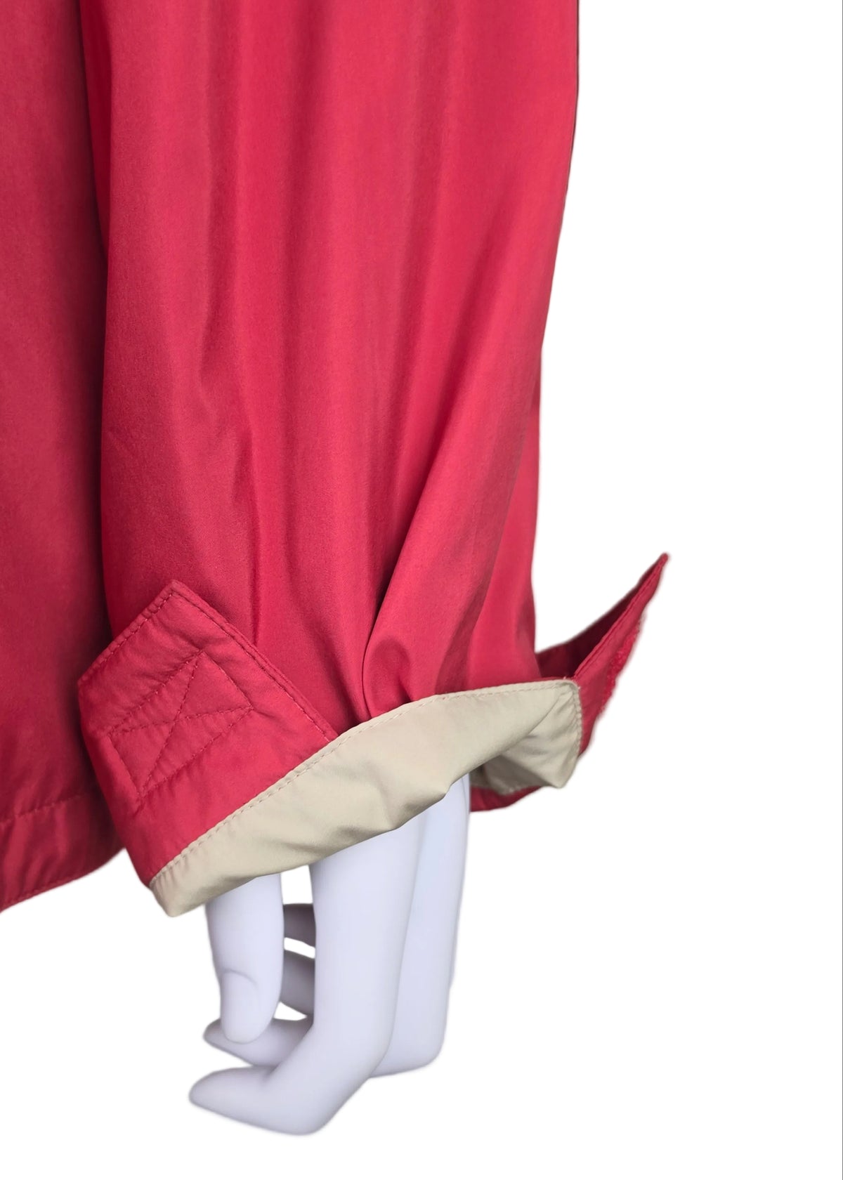 Loro Piana Piumino Vintage con Maniche Staccabili Rossa - Pally Vintage Closet