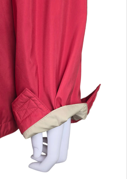 Loro Piana Piumino Vintage con Maniche Staccabili Rossa - Pally Vintage Closet