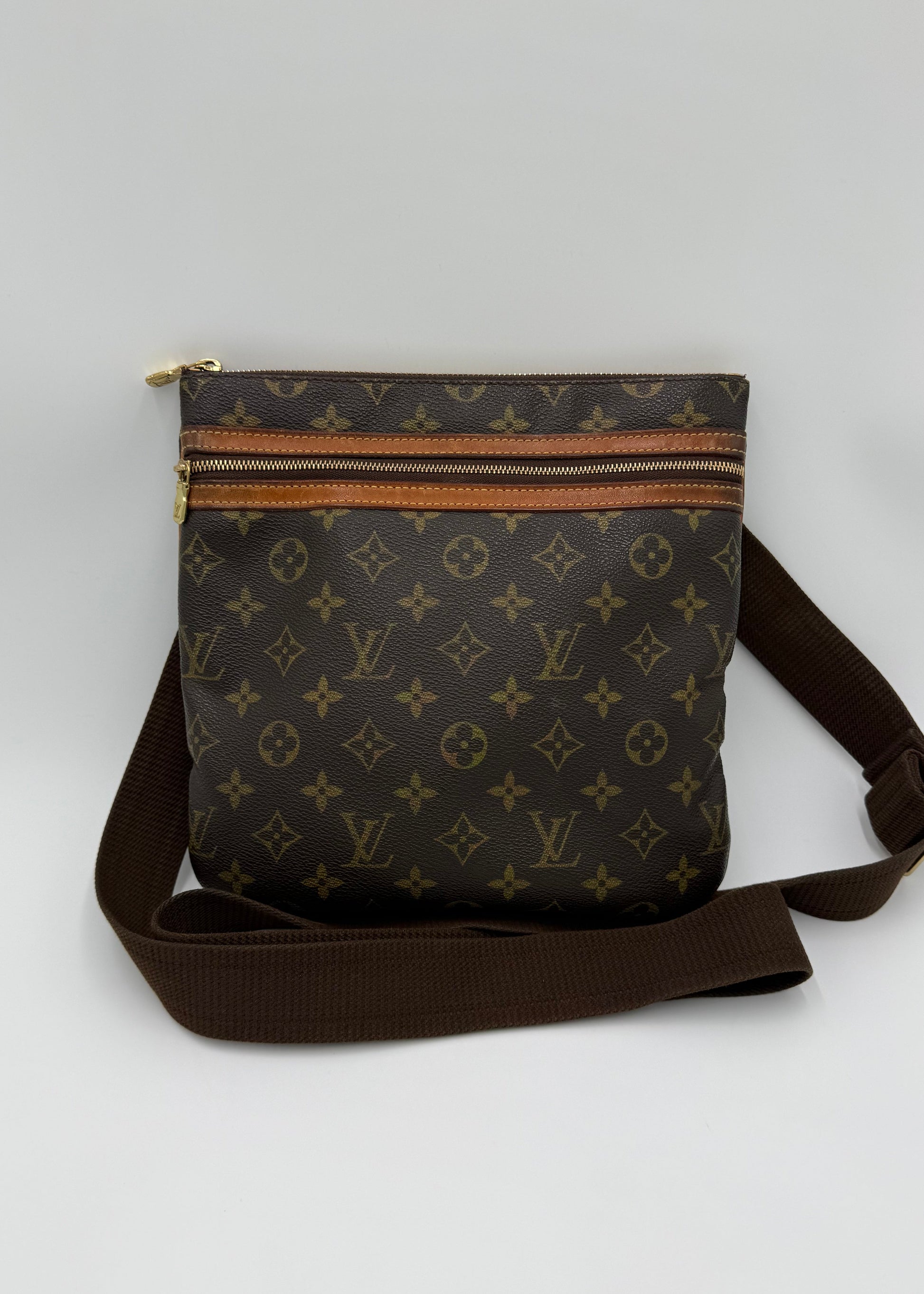 Louis Vuitton Borsa Bosphore in Tela Monogram Marrone - Pally Vintage Closet