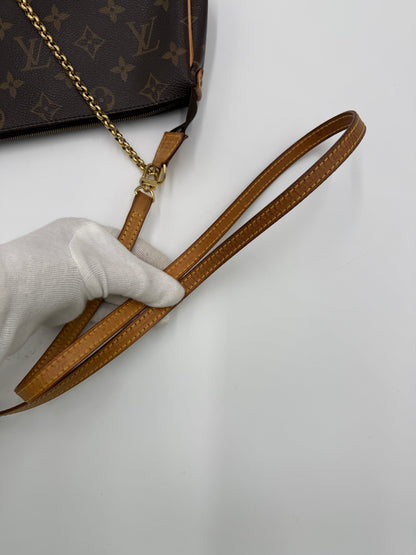 Louis Vuitton Borsa Eva Clutch Monogram Canvas Marrone - Pally Vintage Closet
