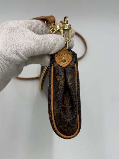 Louis Vuitton Borsa Eva Clutch Monogram Canvas Marrone - Pally Vintage Closet