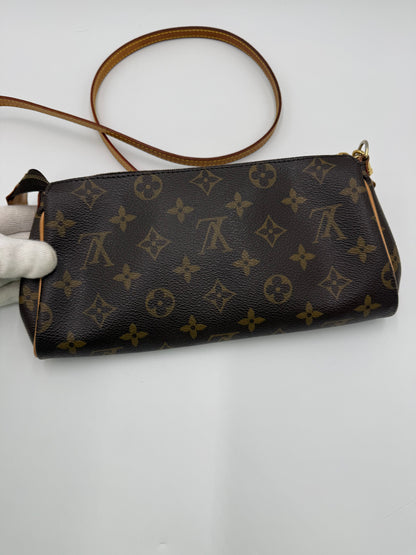 Louis Vuitton Borsa Eva Clutch Monogram Canvas Marrone - Pally Vintage Closet